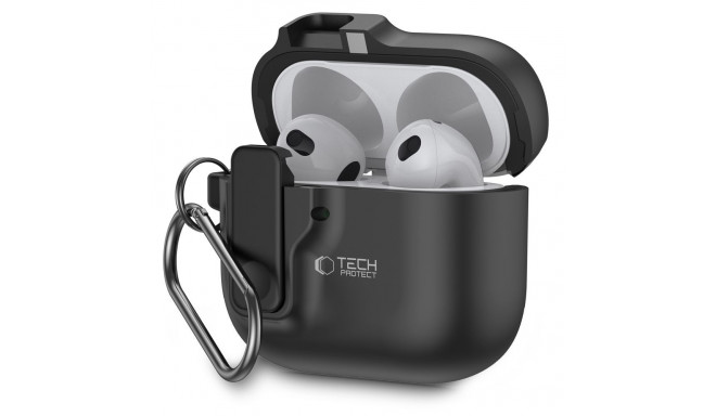 TECH-PROTECT SLIM HOOK APPLE AIRPODS 4 BLACK
