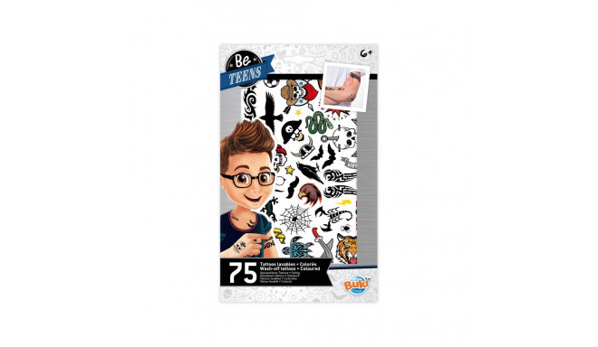 75 wash-off tattoos - Rock, Buki