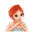 75 wash-off tattoos - Metalic, Buki