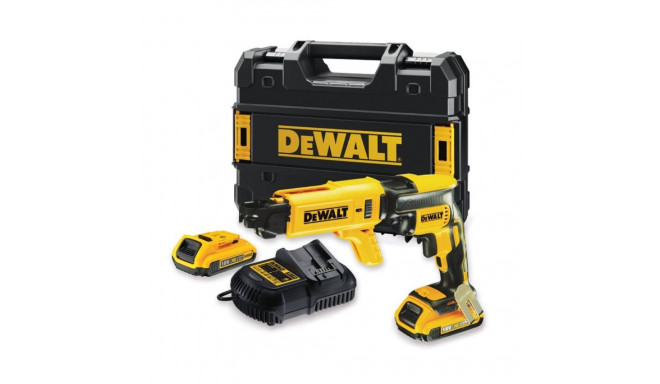 DeWALT DCF620P2K must kollane akukruvikeeraja/löökmutrikeeraja 4400 p/min