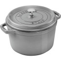 Staub ümmargune malmpott - 4,8 l, grafiit