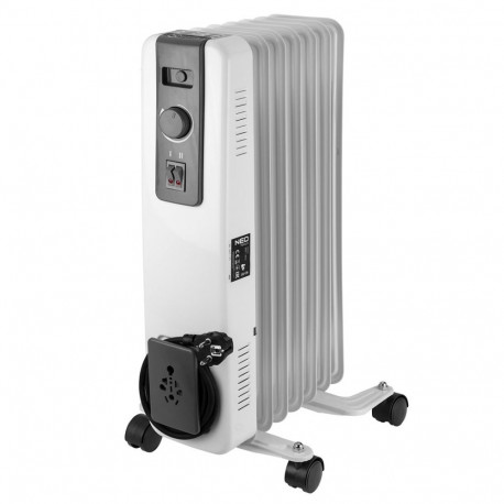 Õliradiaator 1500W 7 ribiga