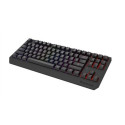 Mechanical Gaming Keyboard | Juhtmevaba | US | Must | 2.4 GHz, Bluetooth, USB | Outemu Panda
