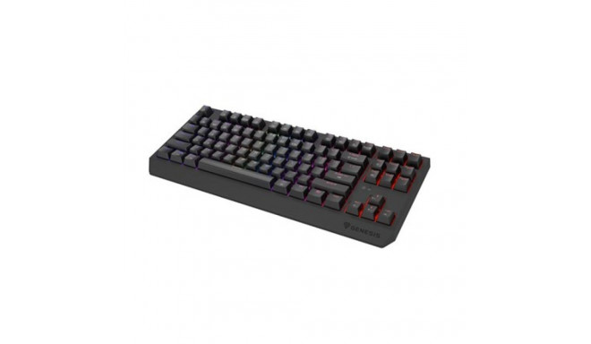 Mechanical Gaming Keyboard | Juhtmevaba | US | Must | 2.4 GHz, Bluetooth, USB | Outemu Panda