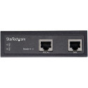 StarTech.com tööstuslik gigabitine Etherneti PoE injektor - 30W 802.3at PoE+ vahetoide 48V-56VDC DIN