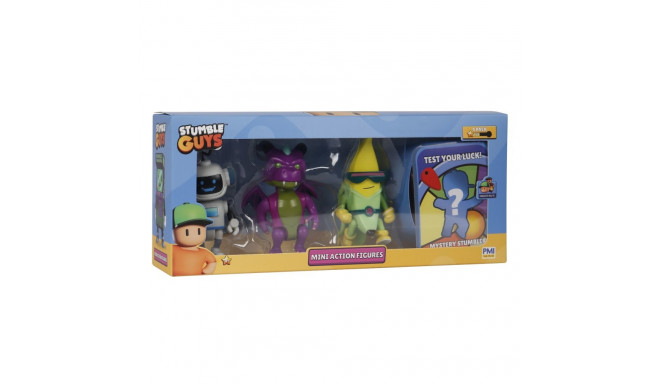 STUMBLE GUYS S2 MINI ACTION FIGURES - 4 PACK VER.B