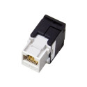 Juhtmeühenduspesa RJ45 Must, Valge