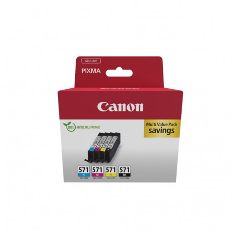 Canon tindikassetid 0386C008 4 tk originaalsed, must, tsüaan, magenta, kollane