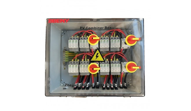 PV Combiner Box, DC 8in-8out, IP66