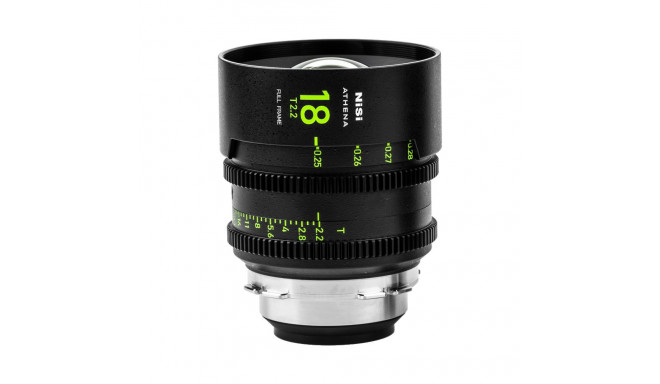 NiSi Cine Lens Athena Prime 18mm T2.2 E-Mount (Without Drop-in Filter)