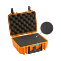 BW OUTDOOR CASES TYPE 1000 / ORANGE (PRE-CUT FOAM)