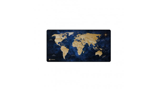 MOUSE PAD NATEC WORLD DEEP BLUE 800X400MM