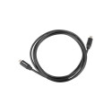 USB-C M/M 2.0 CABLE 1.8M QUICK CHARGE 4.0 BLACK LANBERG