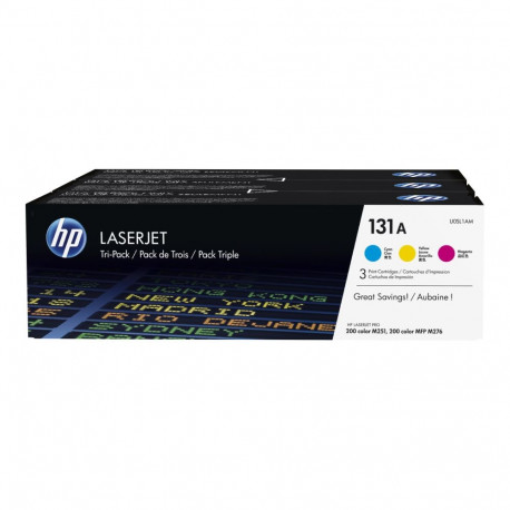 HP tooneri 131A CYM kolmikpakend (U0SL1AM)