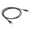 Lanberg võrgukaabel RJ45 cat. 6 UTP 1m (PCU6-10CC-0100-BK), must