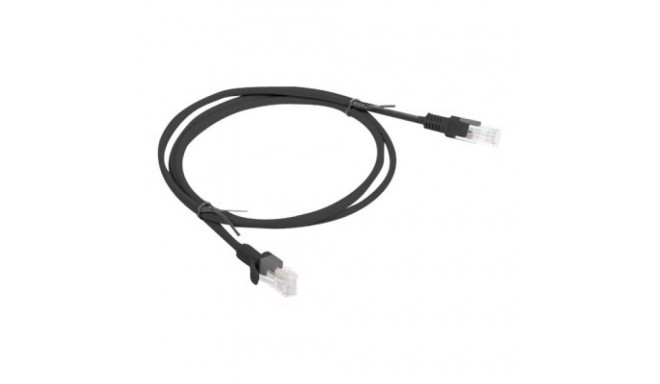 Lanberg võrgukaabel RJ45 cat. 6 UTP 1m (PCU6-10CC-0100-BK), must