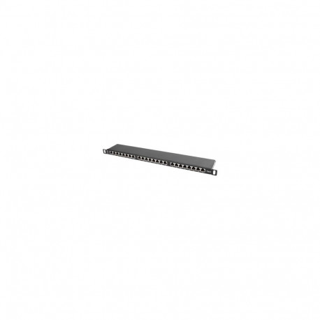 LANBERG PPS6-0024-B Lanberg Patch Panel 24 port 0.5U, cat. 6, shielded, black