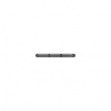 LANBERG PPS5-1024-B Lanberg Patch Panel 24 port 1U, cat. 5e, shielded, black