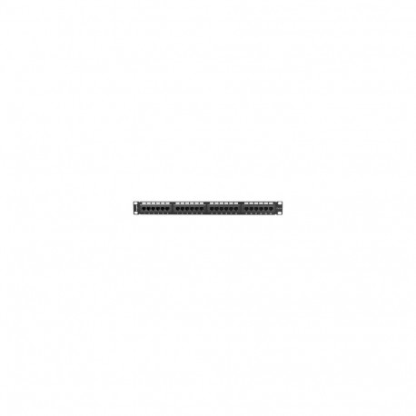 LANBERG PPU5-1024-B Lanberg Patch Panel 24 port 1U, cat. 5e, black