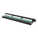 LANBERG PPU5-1048-B Lanberg Patch Panel 48 port 1U, cat. 5e, black