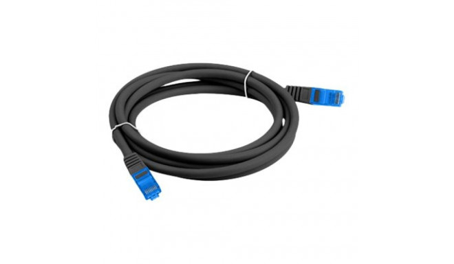 LANBERG patchcord cat.6A FTP 0.5m black