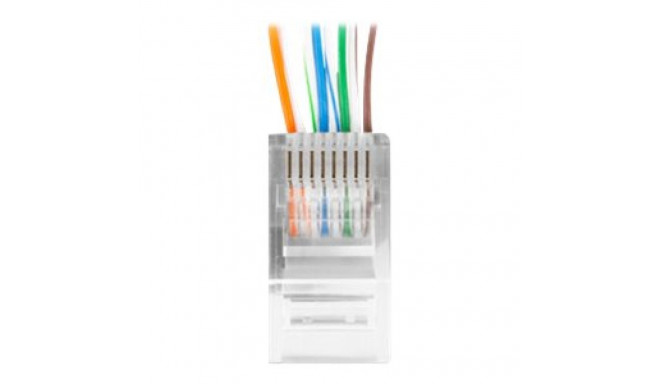 LANBERG PLU-5000EZ Lanberg Pistik RJ-45 UTP CAT5E, 8P8C (100TK)