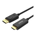 Unitek kaabel DisplayPort - HDMI 1.8m