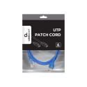 GEMBIRD PP6U-1M/B Gembird patchcord RJ45, cat.6, UTP, 1m, blue