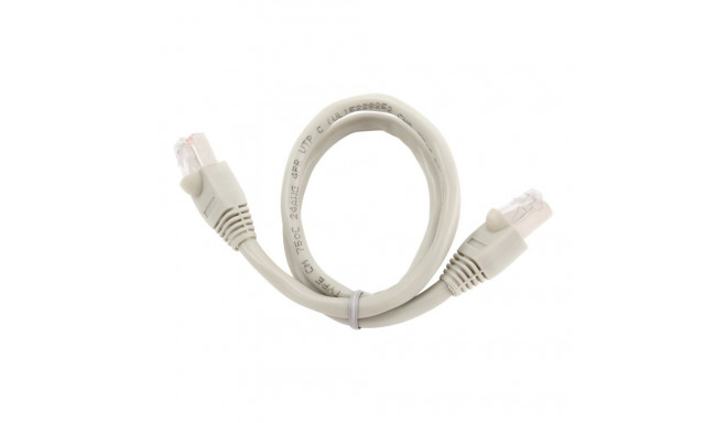 GEMBIRD PP6U-0.5M võrgukaabel RJ45 cat.6 UTP 0.5m hall