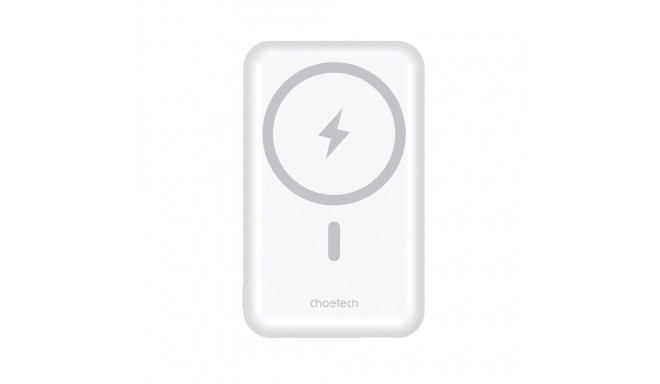 Powerbank Choetech B663 10000mAh 20W MagSafe USB-A / USB-C - white