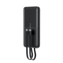 Powerbank Choetech B654 10000mAh 22.5W USB-A / USB-C / micro USB z wbudowanym kablem USB-C / Lightni