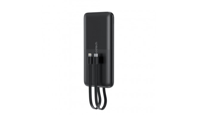 Powerbank Choetech B654 10000mAh 22.5W USB-A / USB-C / micro USB with built-in USB-C / Lightning cab
