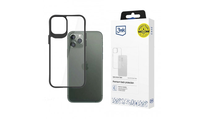 3mk Satin Armor Case+ case for iPhone 11 Pro - transparent