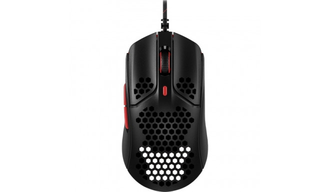 HyperX Pulsefire Haste Wired Gaming Mouse, 16000 DPI, RGB Lighting, Black-Red