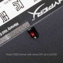 HyperX Pulsefire Surge Wired Gaming Mouse, 16000 DPI, RGB Lighting, Black