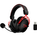 HyperX Cloud Alpha Wireless Gaming Headset, Black-Red