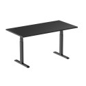 Adjustable Height Table Up Up Thor Black, Table top M Black