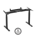 Adjustable Height Table Up Up Thor Black, Table top M Black