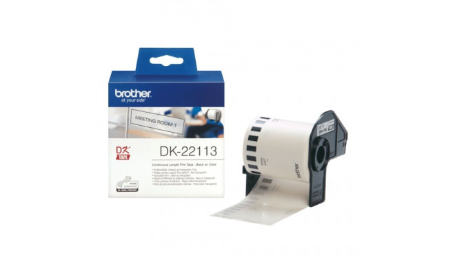 Brother DK22113 CLEAR CONTINUOUS FILM TAPE 62MM