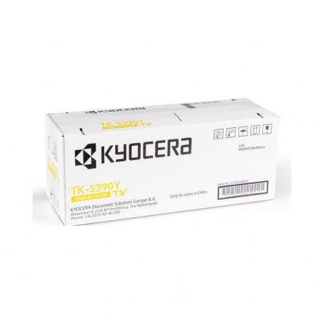 Kyocera TK-5390Y (1T02Z1ANL0) Toner Cartridge, Yellow