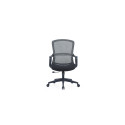 Up Up Darwin ergonomic office chair Black, Black fabric + Grey mesh