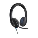 Logitech H540 Wired Headset, USB-A, Black