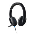 Logitech H540 Wired Headset, USB-A, Black