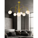 PENDANT LIGHT KAFF 6XE27 GOLD