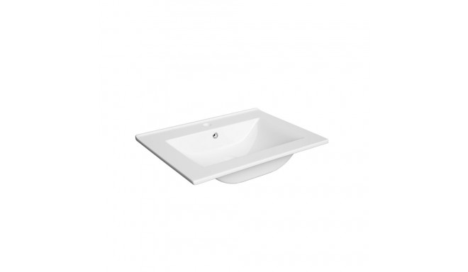 WASHBASIN METRO PLAN D60 WHITE