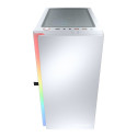 COUGAR | Purity RGB White | PC Case | Mini Tower / TG Front Panel with ARGB strip / 1 x ARGB Fan / 3