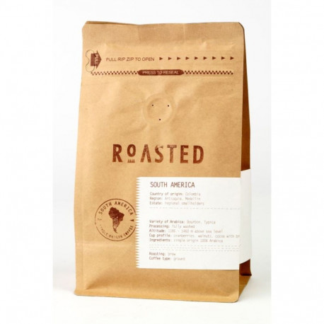 ROASTED BREW Kohv Colombia Medellin Excelso, 100% araabika250g