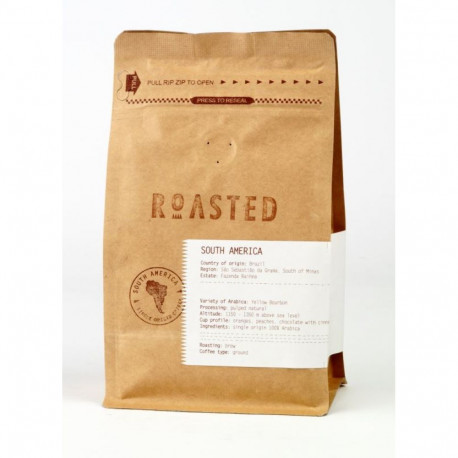 ROASTED BREW Kohv Brazil Fazenda, 100% araabika 250 g