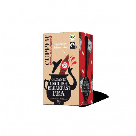 Orgaaniline tee CUPPER English Breakfast 50g