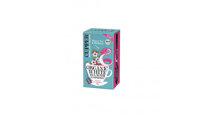 Orgaaniline valge tee CUPPER vaarika 34g